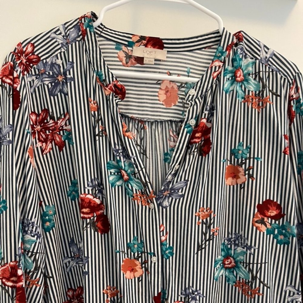 LOFT Botton Up Shirt